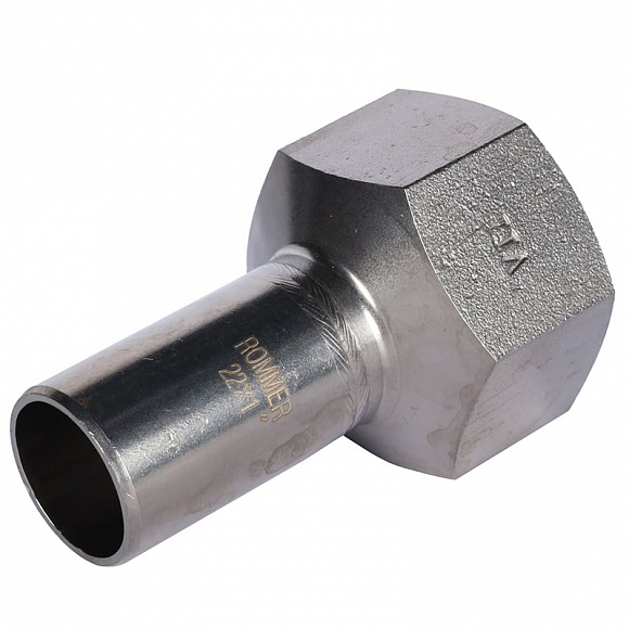 ROMMER Пресс вставка из нерж. стали ВР 22х1