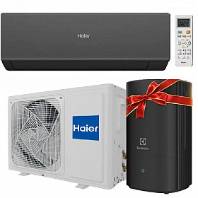 Сплит-система инверторного типа Haier QUANTUM AS20 (до 20 м2, черный)