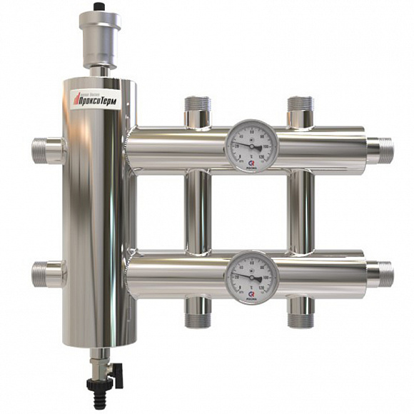 ПроксиТерм Коллектор с гидрострелкой GSK 32-3 (вх. 1 1/4", вых. 1")