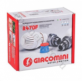 Giacomini Комплект термостатический, угловой 1/2", R402TG