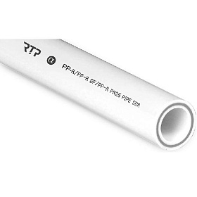 РосТурПласт Труба полипропиленовая арм. Стекло PN25 SDR 7,4 D 63х10,5