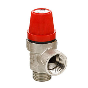 VALTEC Клапан предохранительный 1/2", 3 бар (нар. резьба)