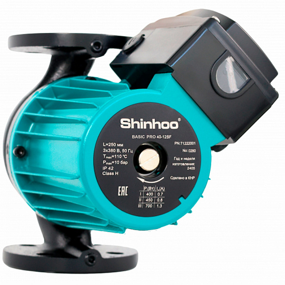 Насос циркуляционный Shinhoo BASIC PRO 50-12 SF, фланцевый (380 В)