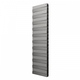 Биметаллический радиатор Royal Thermo Pianoforte Tower Silver Satin, 18 секций