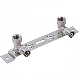 TIM Пресс угольник настенный КОМПЛЕКТ для смесителя 1/2"х16