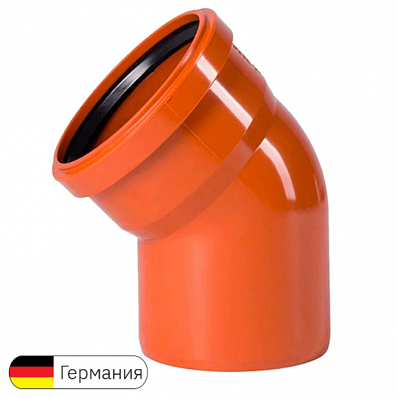 Ostendorf Отвод наружный 125 45гр. KGB Ostendorf Отвод наружный 125 45гр. KGB