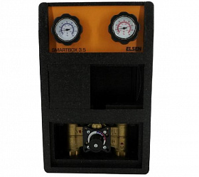 ELSEN Насосная группа со смесителем DN 25, с изменением подающей-обратной линии (без насоса)