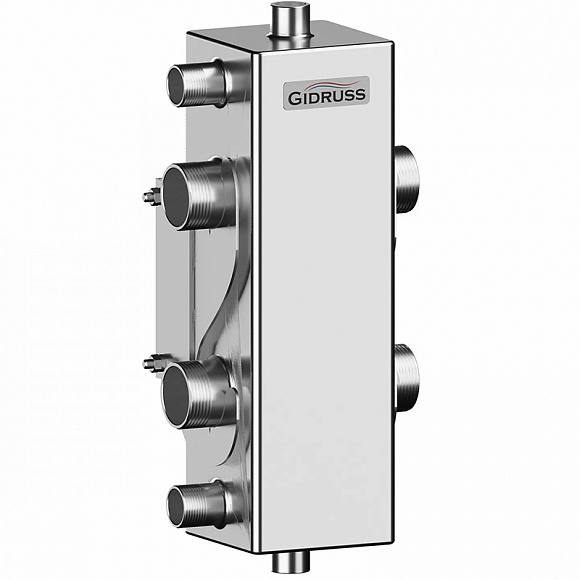 GIDRUSS Гидровлический разделитель 11/4" до 100 кВт (нерж.)