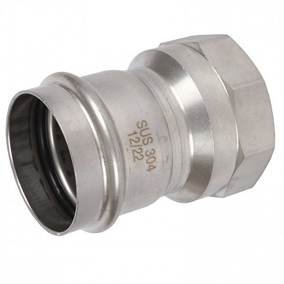 ROMMER Пресс муфта из нерж. стали 54х2 ВР