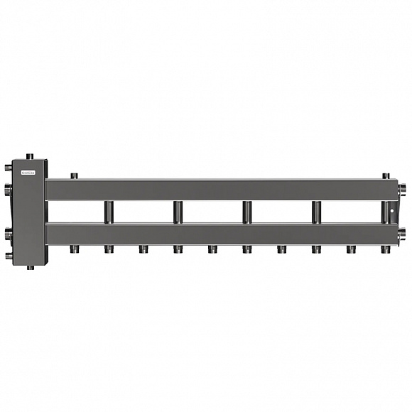 GIDRUSS Коллектор с гидрострелкой BM-150-6D (до 150 кВт, вх. 1 1/2", 5+1 вых. 1")