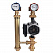 STOUT Насосная группа для твердотопливных котлов 1”с насосом Grundfos UPSO 25-65