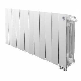 Биметаллический радиатор Royal Thermo Pianoforte BIANCO TRAFFICO 300, 12 секций (нижнее подключение)