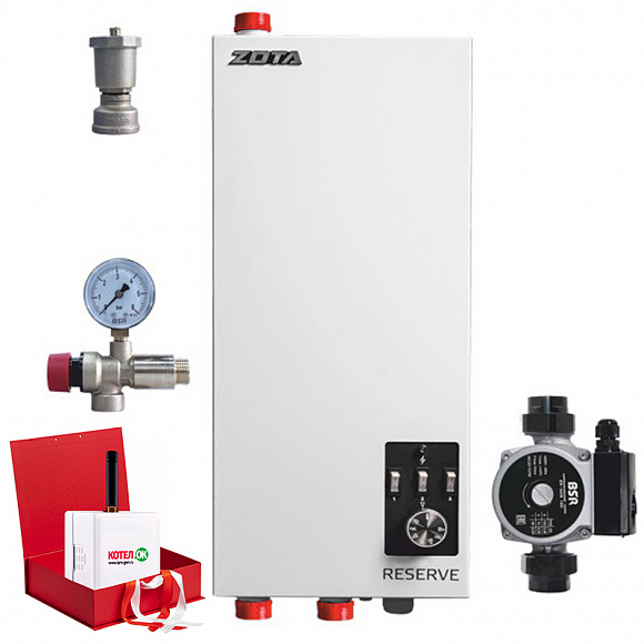 Электрический котел ZOTA Reserve-Set, 9 кВт