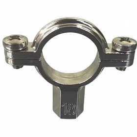 Хомут для фиксации НЕРЖ трубы D18