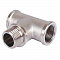 SFT-0065-121212 STOUT Тройник ВНВ никелированный 1/2"x1/2"x1/2"