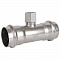 ROMMER Пресс тройник из нерж. стали 42х1/2 ВР