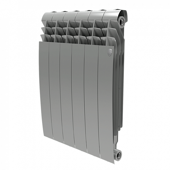 Биметаллический радиатор Royal Thermo Biliner Silver Satin 500, 4 секции