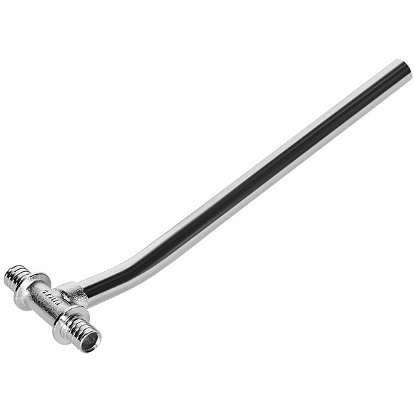 ROMMER Трубка аксиальная для подключения радиатора, Т-образная 16/250