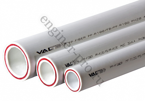 VALTEC Труба полипропиленовая арм. Стекловолокном D 25 PN20 VALTEC Труба полипропиленовая арм. Стекловолокном D 25 PN20