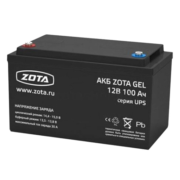 ZOTA Аккумуляторная батарея GEL 100-12