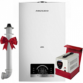 Котел газовый Mizudo STYLE LUX M36 Т, двухконтурный (с WiFi и с шиной OpenTherm)