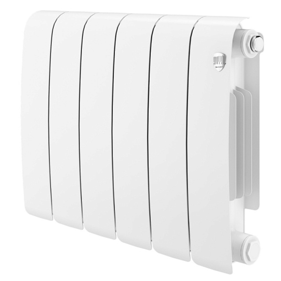 Биметаллический радиатор Royal Thermo Eclipse белый 300, 1 секция (не для продаж)