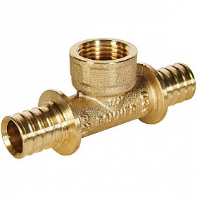 ROMMER Тройник ВР аксиальный 20x1/2" с внутренней резьбой