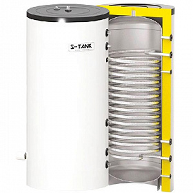 Бойлер косвенного нагрева S-Tank SOLAR SS Duo 300 литров, (с 1 увеличенным теплообменником)