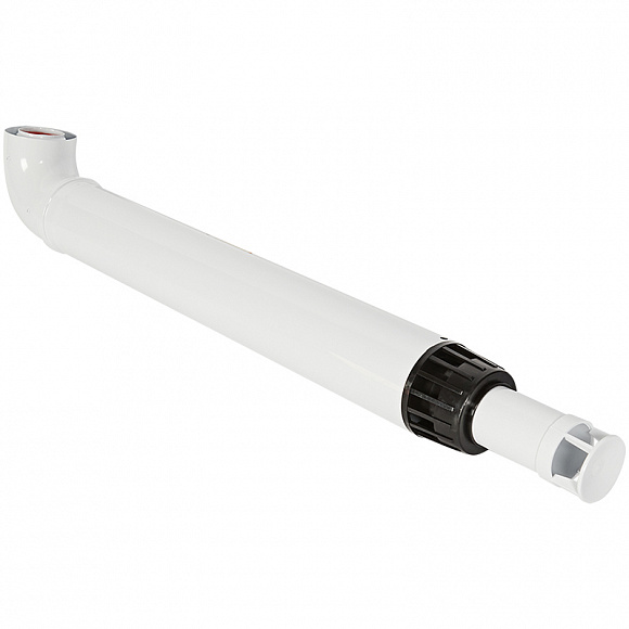 ROMMER INOX Line Комплект дымохода Антилед универсальный D60/100 - 1000 мм (раб. дл. 700 мм) INOX Li