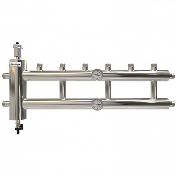 ПроксиТерм Коллектор с гидрострелкой GSK 25-3.1 (вх. 1", 3+1 вых. 1")