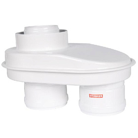 ROMMER Адаптер для перехода на 80/80 (кроме Immergas и Navien Deluxe)  