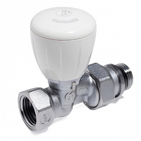 Giacomini Вентиль ручной микрометрический прямой 3/4", R422TG (с доп. уплотнением)