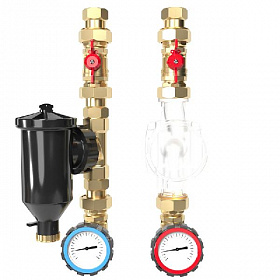 GIDRUSS Насосная группа с прямым контуром 11/4" (латунь)