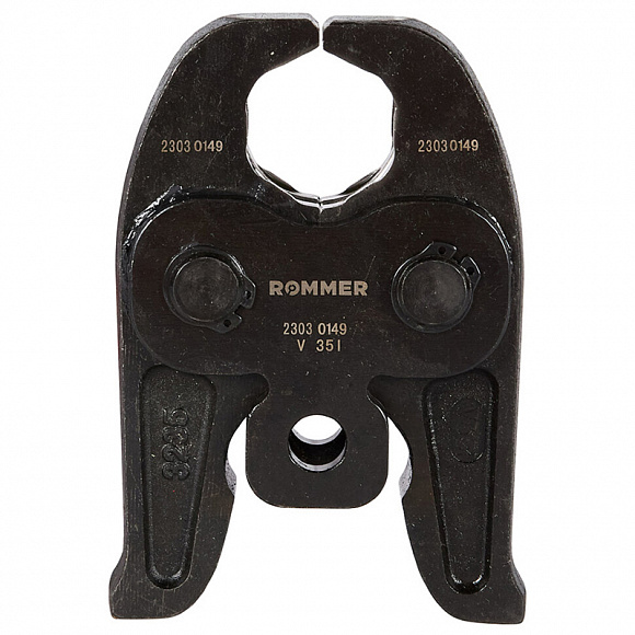 ROMMER Пресс-клещи V-профиль, d 35 мм (для нерж и медных труб)