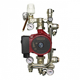 Смесительный узел для теплого пола VALTEC COMBI с насосом ROMMER 25/6*