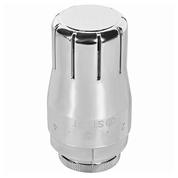 STOUT Design Термоголовка жидкостная M30*1.5 (Хром)