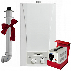 Настенный газовый котел Baxi ECO CLASSIC 24F, (двухконтурный с закрытой камерой)