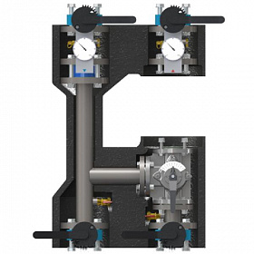ELSEN Насосная группа со смесителем DN 50, фланцевая (без насоса)
