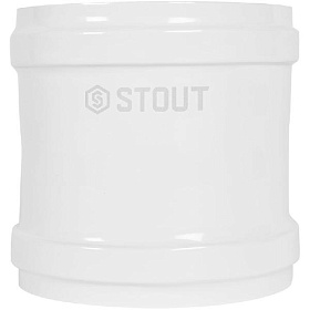 STOUT Адаптер соединительный D100 мм (м-м, втулка)