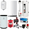 Пакет № 6 Газовый котел Haier TechLine 1.24 + Электрокотел 12 квт + бойлер RISPA 100 + ВСЯ ОБВЯЗКА