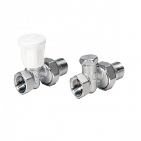 Giacomini Комплект прямых ручных вентилей 1/2", R706K