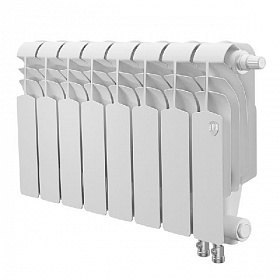 Биметаллический радиатор Royal Thermo Vittoria Super 300 VDR, 8 секций (нижнее подключение)