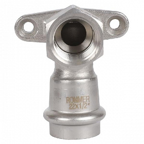 ROMMER Пресс угольник настенный с креплением 22х1/2