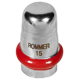 ROMMER Заглушка из нерж. стали 15 мм
