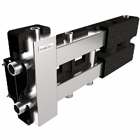 GIDRUSS Коллектор с гидрострелкой BMSS-60-3D (60 кВт, вх. 1", 2+1 вых. 1")