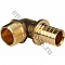 STOUT Угольник НР 32x1" для труб из сшитого полиэтилена