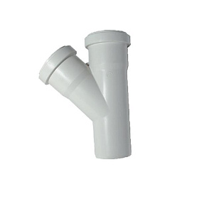 Контур Уют Тройник бесшумный Ду 50х50 45 гр