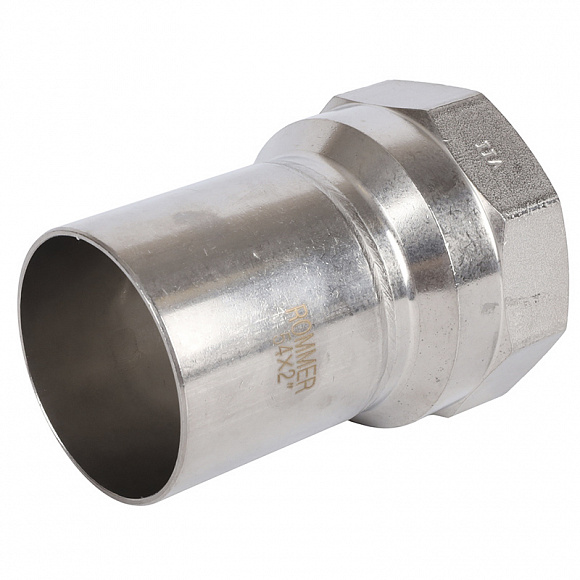 ROMMER Пресс вставка из нерж. стали ВР 54х2