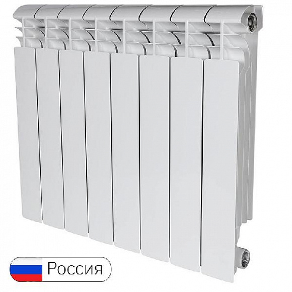 Радиатор алюминиевый STOUT Vega 500, 8 секций