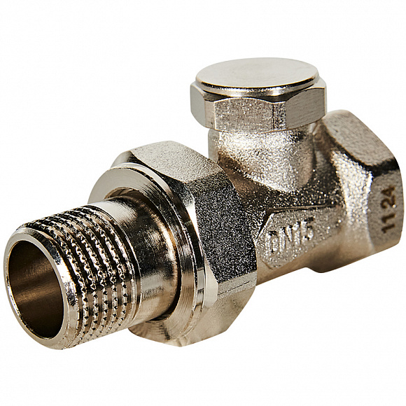 ROMMER Клапан запорно-балансировочный, прямой 1/2"